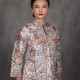 100% Embroidered Gold Thread Dragon and Phoenix Qua Huang (褂皇)