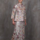100% Embroidered Gold Thread Dragon and Phoenix Qua Huang (褂皇)