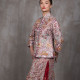 85% Embroidered Gold and Silver Thread Dragon and Phoenix Qua Hou(褂后)