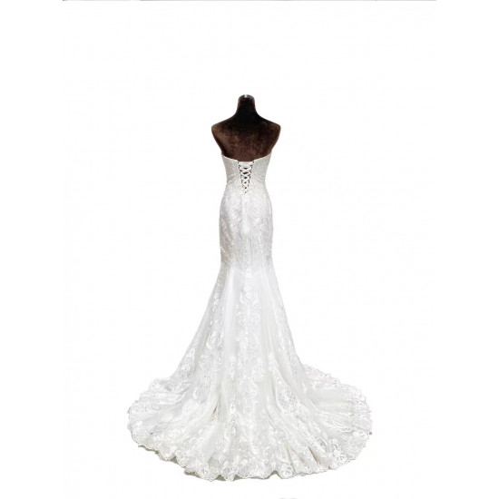 Sweetheart Lace Mermaid Wedding Dress