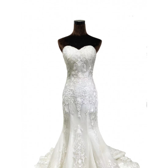 Sweetheart Lace Mermaid Wedding Dress